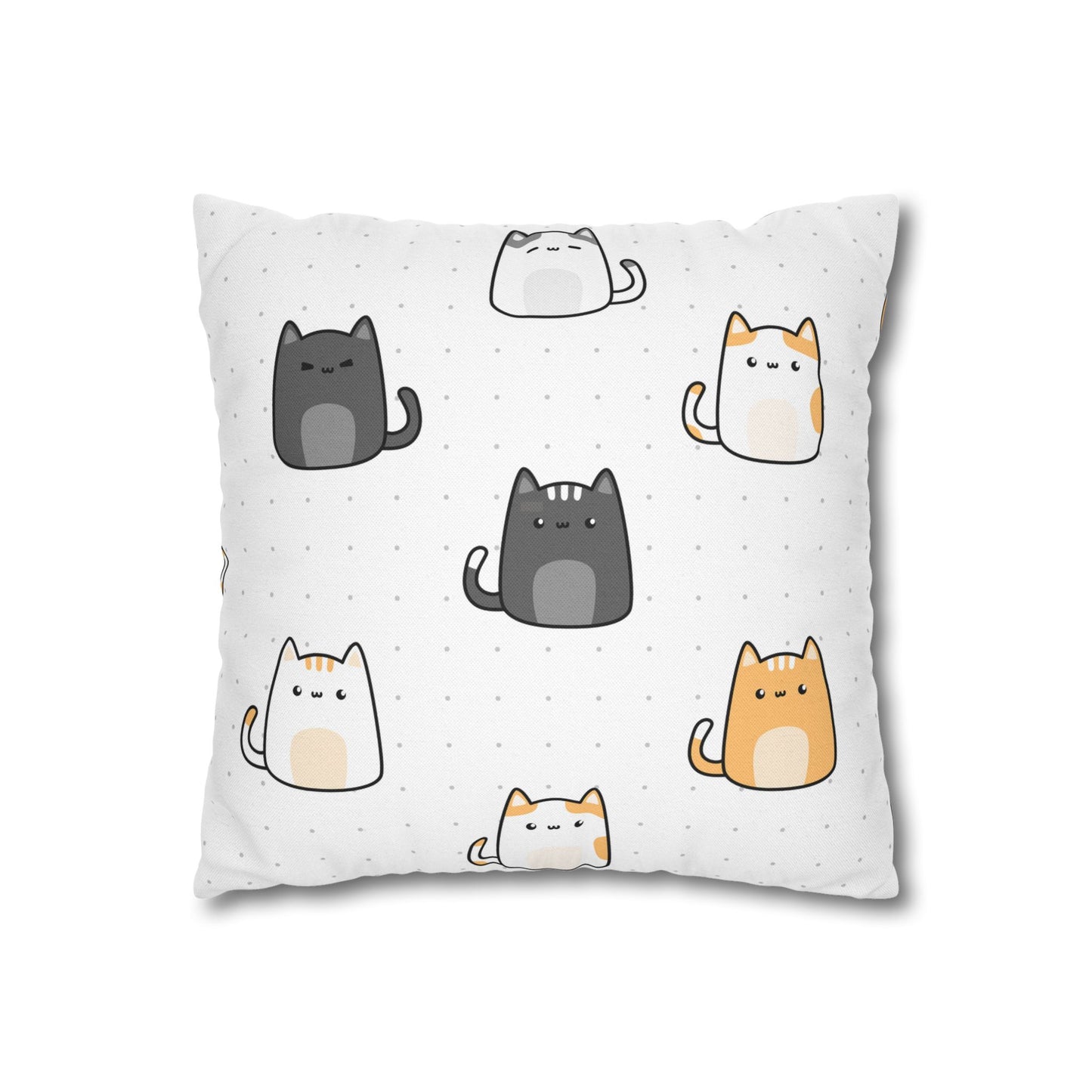 Cute Cat Pattern Pillowcase