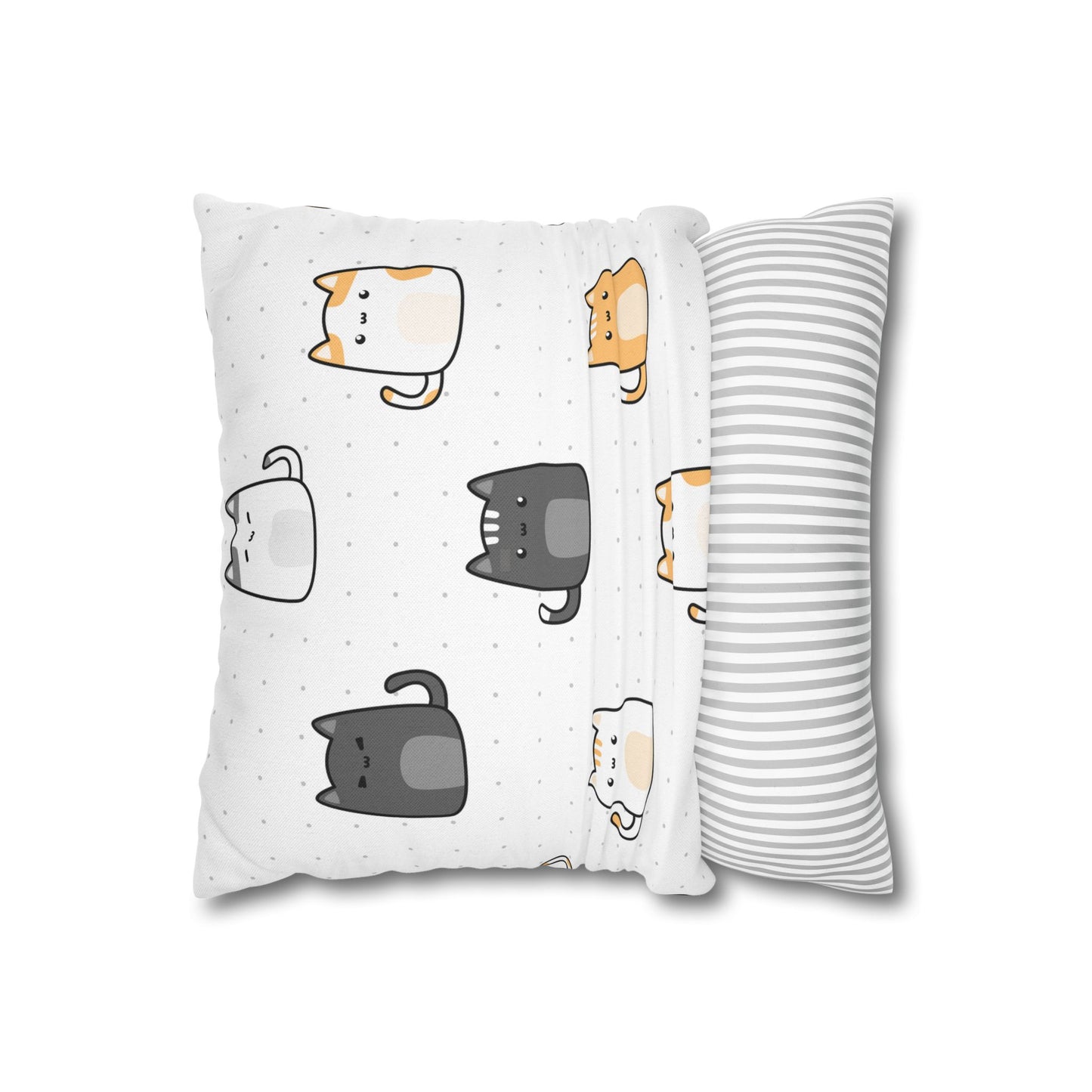 Cute Cat Pattern Pillowcase