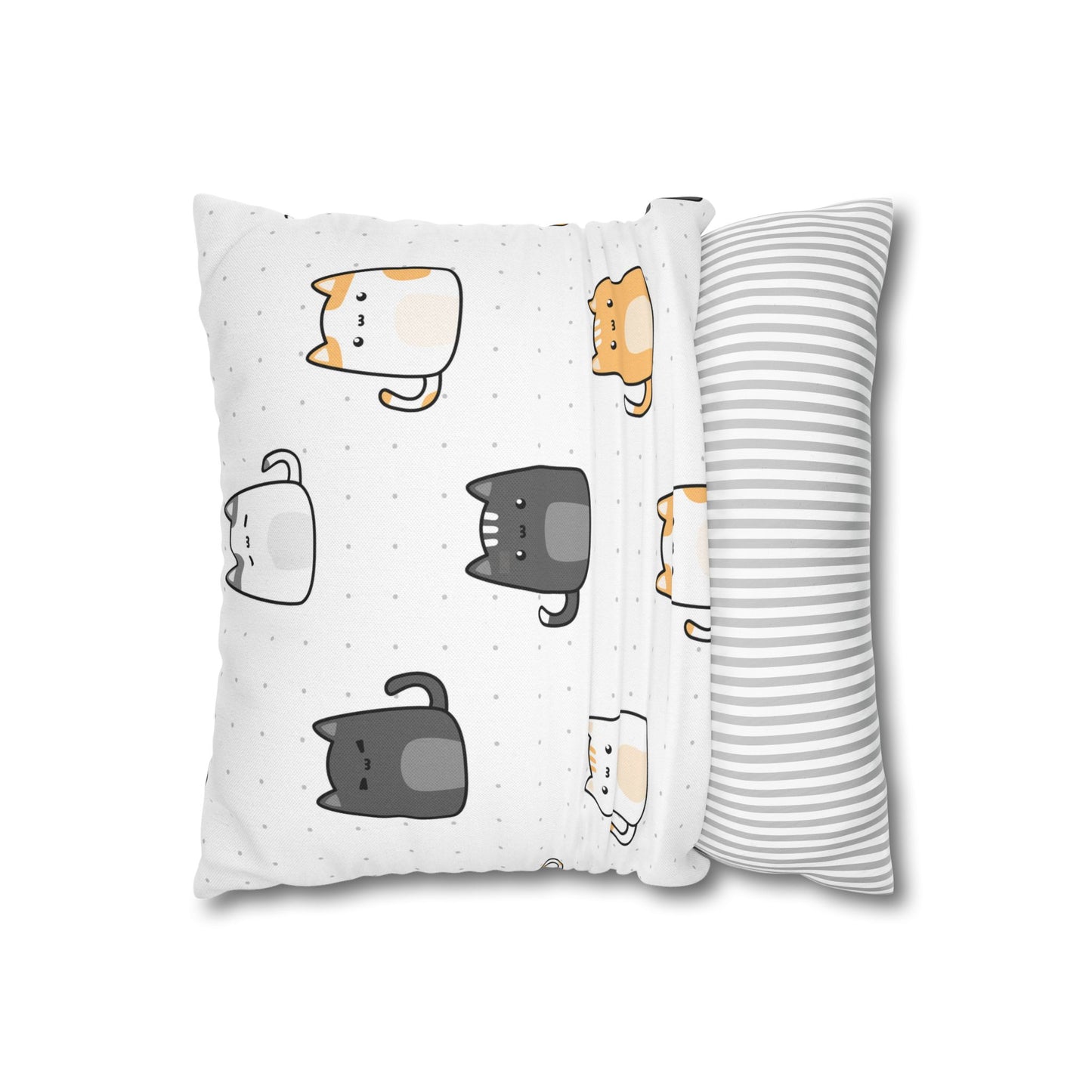 Cute Cat Pattern Pillowcase