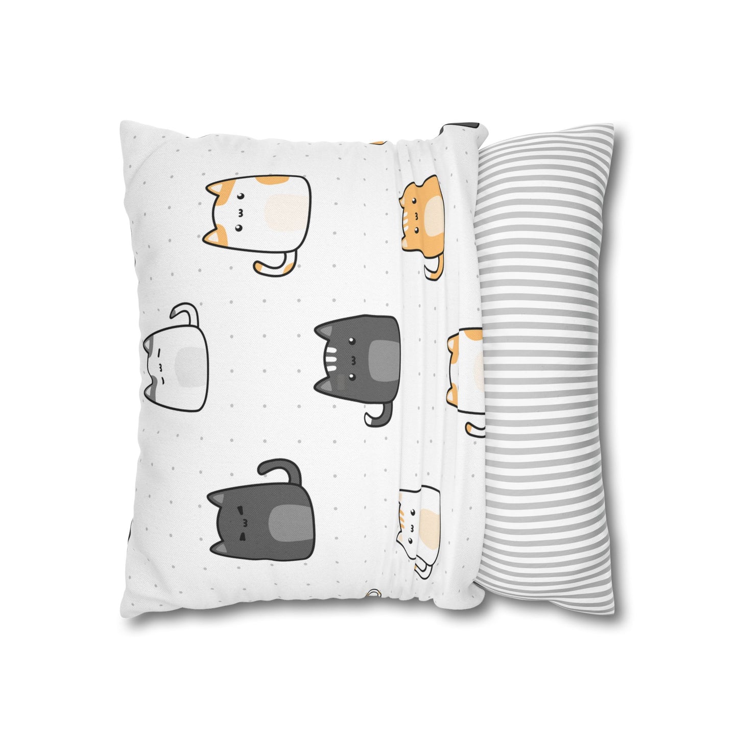 Cute Cat Pattern Pillowcase