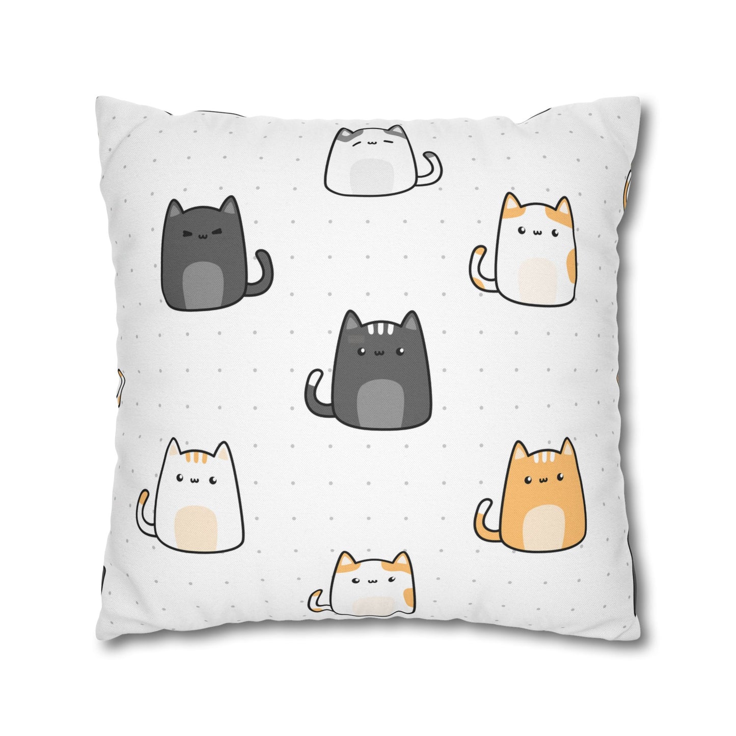 Cute Cat Pattern Pillowcase