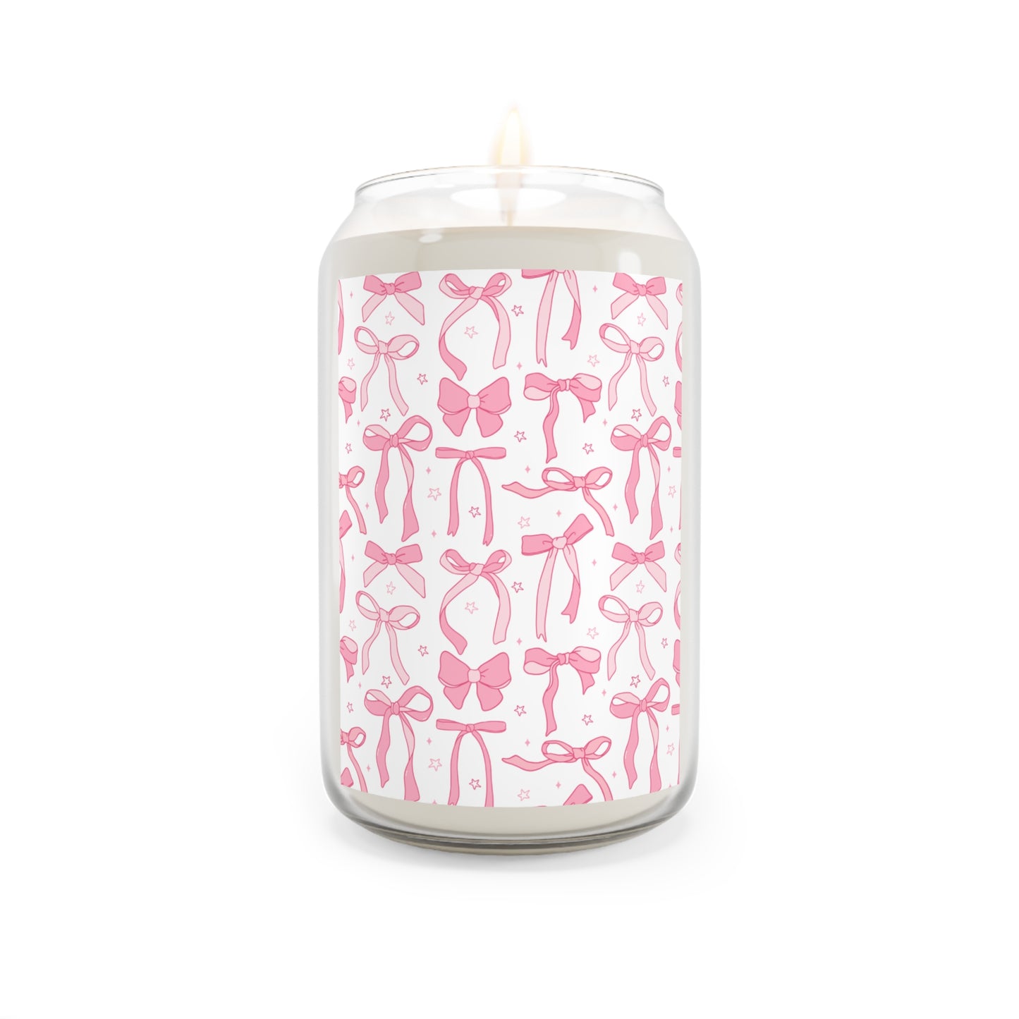 Pink Bows Scented Candle