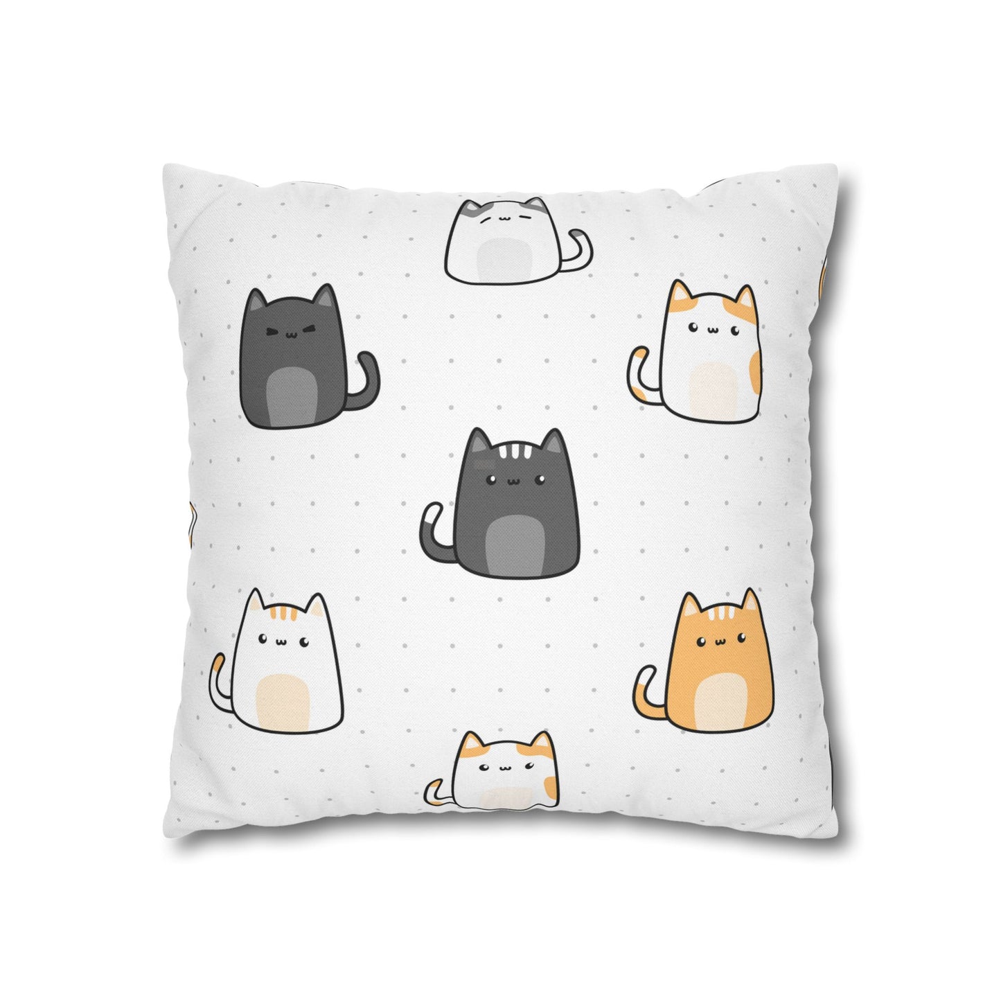 Cute Cat Pattern Pillowcase